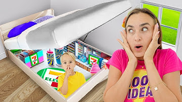 كريس بنى متجر 7-11 سريًا في غرفته!