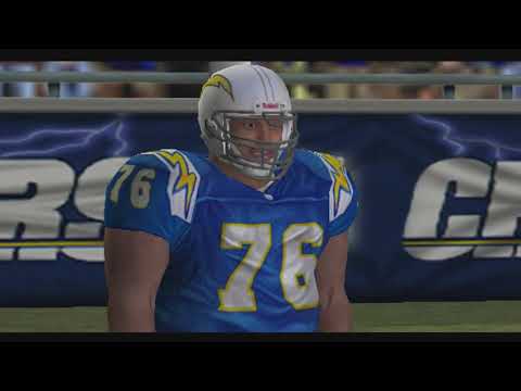 Madden NFL 2004 (Sunday Night Football) San Diego vs  Pittsburgh