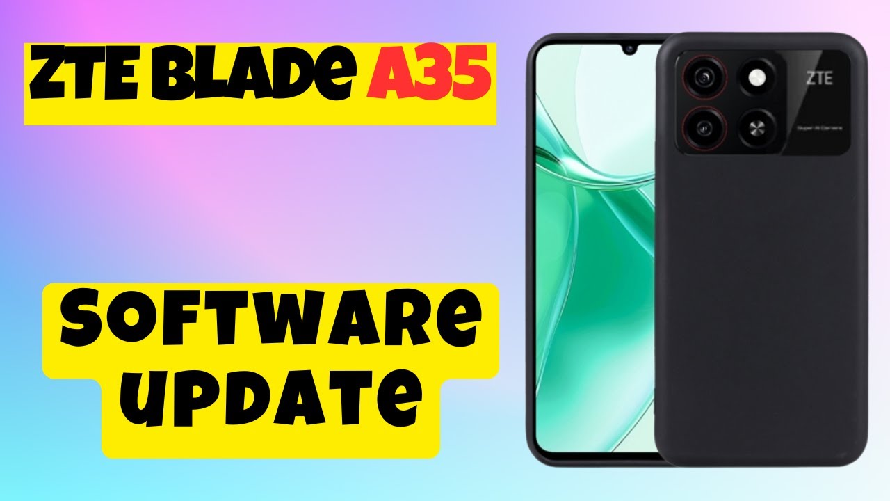 Обновление телефона ZTE Blade A35 || Обновление ПО
