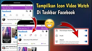Cara Menampilkan Icon Video Watch Di Facebook Dengan Mudah