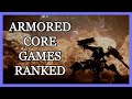 All armored core games ranked