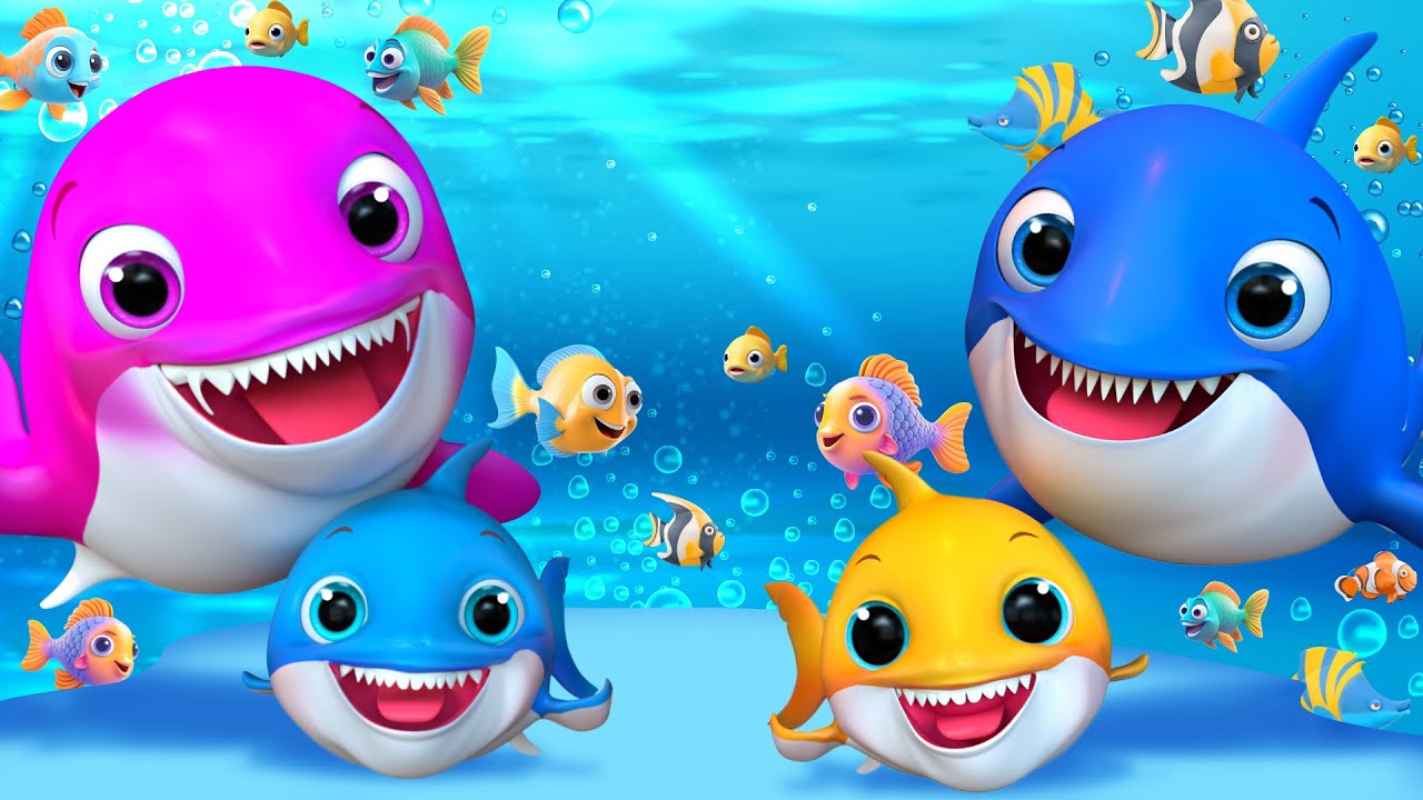 Bebè Squalo Evviva il Blu | Canzoni per bambini | Filastrocche e canzoni per bambini | Super Luca