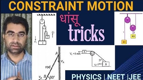 Constraint motion | tricks | Newton