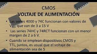 FAMILIA LÓGICA-CMOS Y TTL
