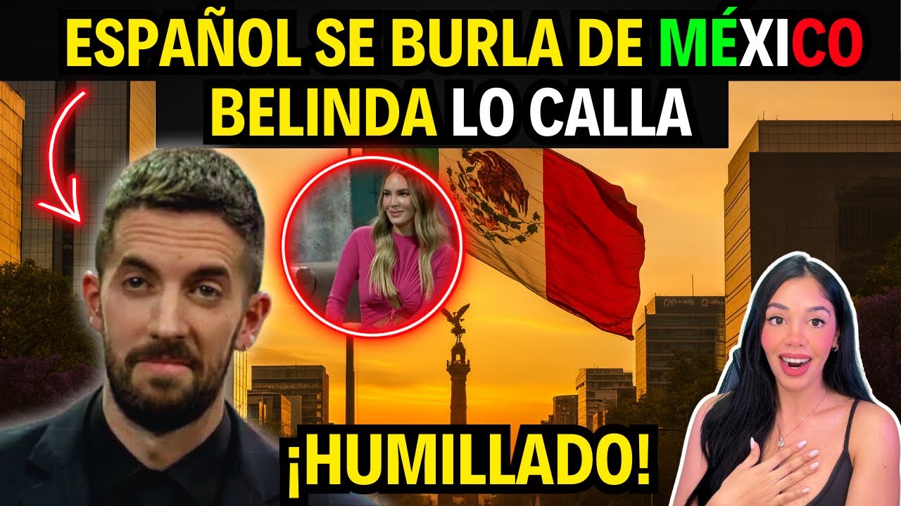 Испанец высмеивает мексиканский акцент, а Белинда затыкает ему рот 😱🇲🇽 Эпический ответ