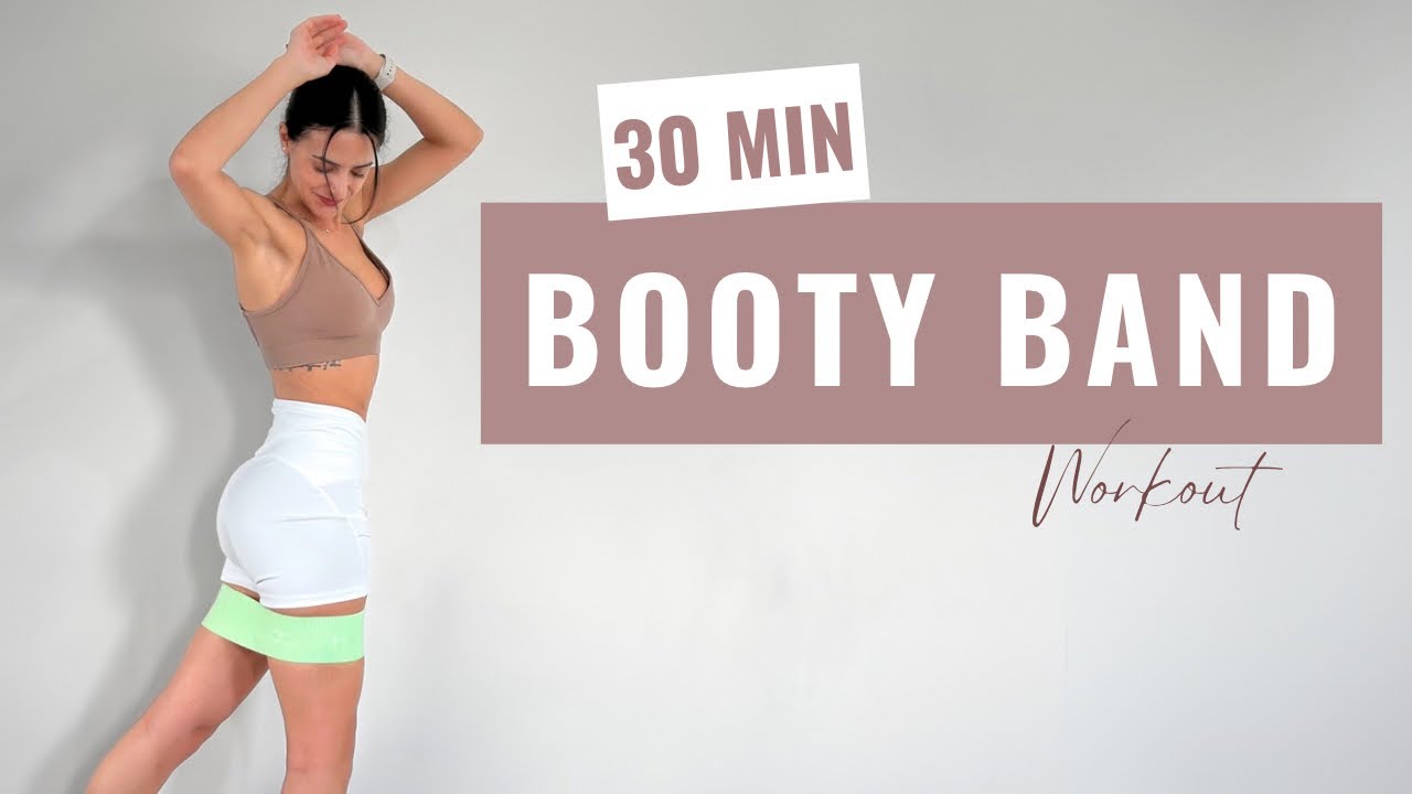 30 MIN BOOTY & LEG WORKOUT / WITH BAND / 30 DK DİRENÇ BANDI İLE KALÇA & BACAK EGZERSİZİ