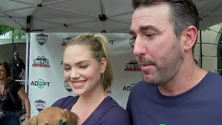 Kate Upton and Justin Verlander talk about their love for dogs