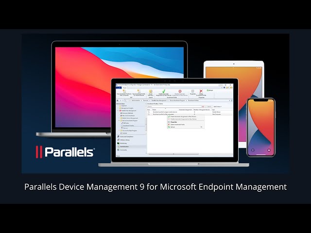 Parallels Device Management 9 for Microsoft Endpoint Management