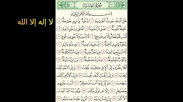 سورة الغاشية بصوت ماهر المعيقلي مكررة 3 مرات