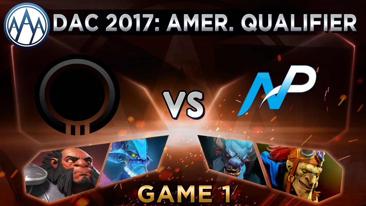 Onyx vs Team NP Game 1 - DAC 2017 Americas Qualifier: Playoffs - @DakotaCox @FoggedDota