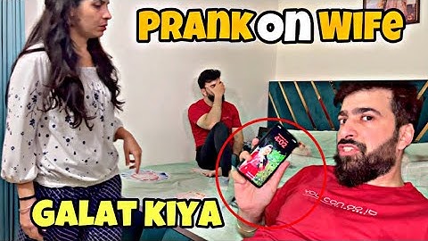 Sending My Wife a Random Girl Pic 👩 | Prank Gone Wrong | Prank On Wife | Darsh Chhikara