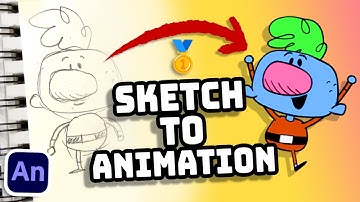 Turn Your Sketch Into Animation FAST! [Adobe Animate Guide 2025]