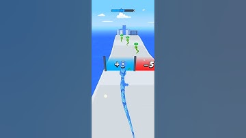 Snake Run Race - Gameplay Walkthrough (iOS & Android) #shorts #games #funny