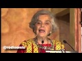 Discurso completo de Elena Poniatowska durante la entrega del Premio Cervantes.