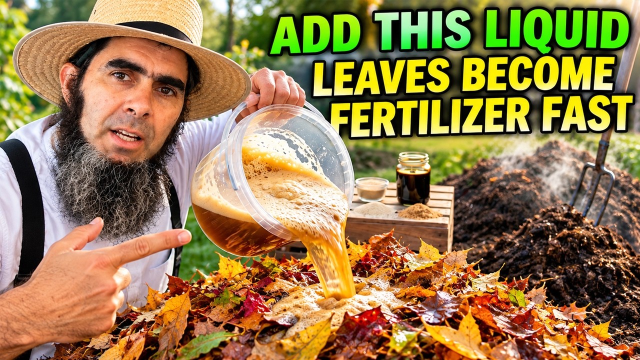 The Secret Liquid That Melts Leaves Into Compost in Just Days!