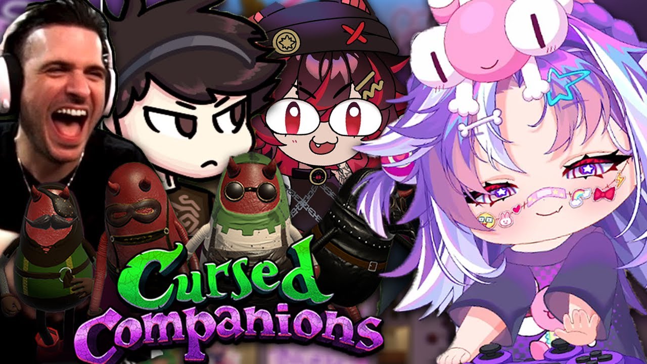 This Game Is Not Built For These Yappers | Cursed Companions w/ Nagzz, K9kuro, Mono, And Michi..