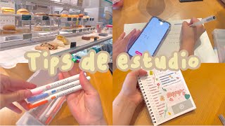 ♡ Tips de estudio ♡