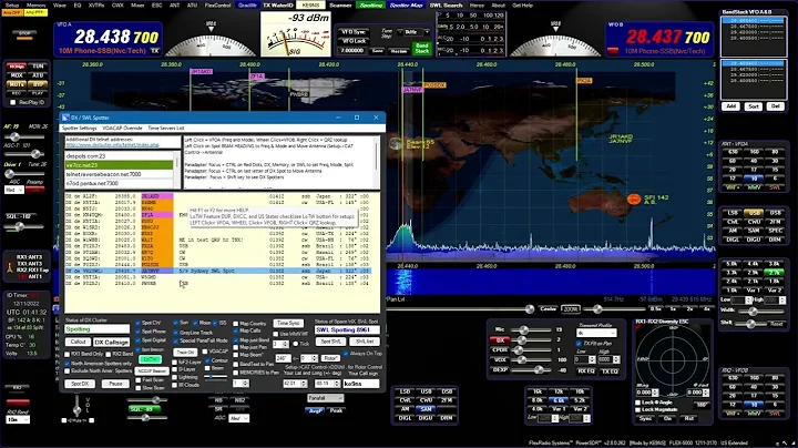 PowerSDR KE9NS v2.8.0.262 DX Spotter (Cluster) imp...