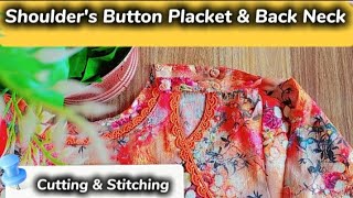 How to Attach Shoulder Buttons for Comfortable &amp; Convenient Neck Access for beginners #easyhacks#fyp