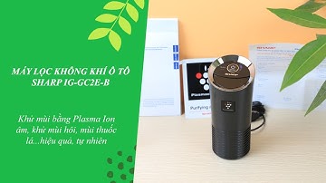 Máy lọc không khí ô tô Sharp IG-GC2E-B Nhật bản