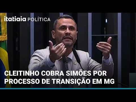 CLEITINHO DEMANDS POLITICAL MATURITY FROM MATEUS SIMÕES DURING THE MG GOVERNMENT TRANSITION PROCESS