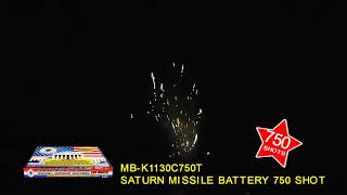 SATURN MISSILE BATTERY 750 SHOT MB-K1130C750T