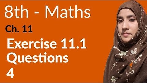 8th Class Math, Ch 11 - Introduction to Trigonometry Exercise 11.1 Question no 4 - 8th Class Maths