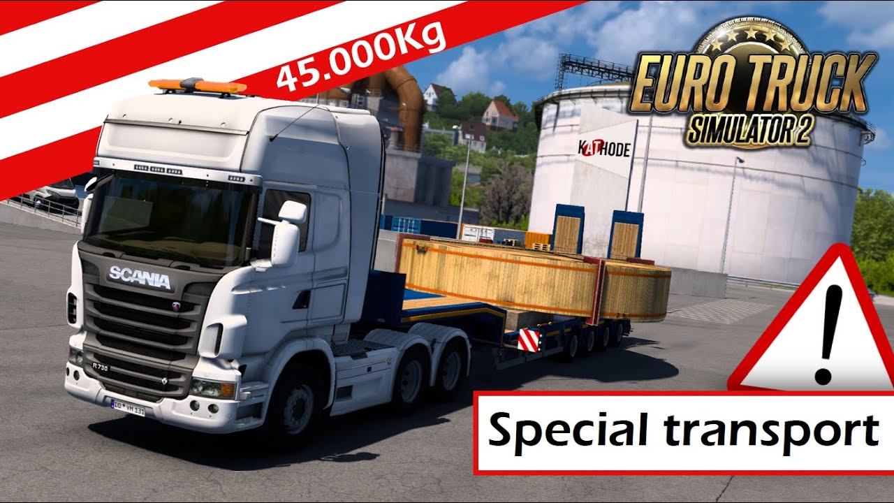 45.000Kg High-Tech Device - Special Transport DLC | Euro Truck Simulator 2