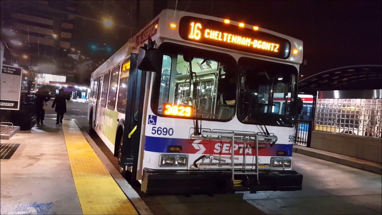 A Ride on board Septa 5690: Route 16 Cheltenham & Ogontz