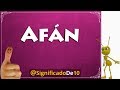 Afn definicin  significado de afn