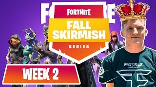 $10M Fortnite Fall Skirmish *ALL GAMES* (WEEK 1) #FortniteBR FT. NINJA, TFUE, NICK EH 30