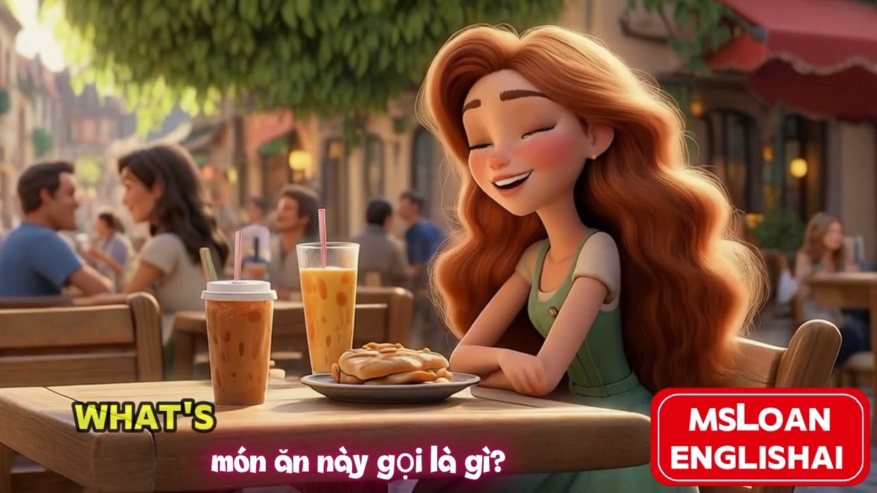 AT THE STREET CAFE 🏚️