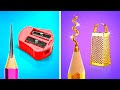 Cool drawing hacks and diy ideas  student vs teacher art challenge