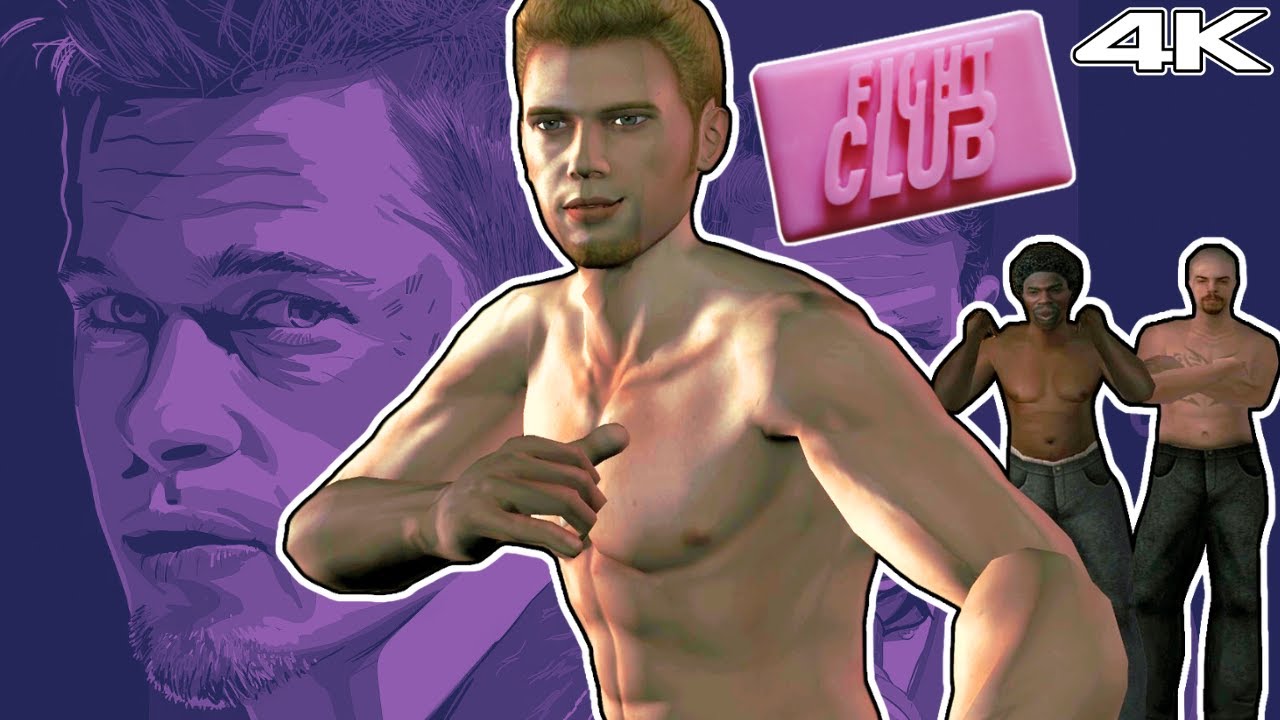 Tyler Durden Gameplay! | Fight Club (2004) Xbox 4K Gameplay | The Forgotten Fighting Game!