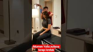 Momen Yolla yuliana terapi kretek