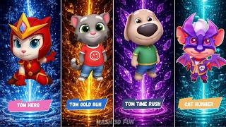 Tom 's Crazy Runner Game🔥|Gold Run🆚Tom Hero🆚Cat Runner | Mash 3d fun | Who Will Win? | Viral Gaming screenshot 5