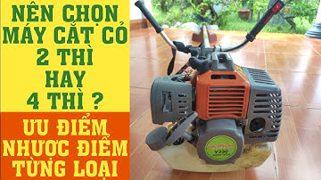 #83 | NÊN CHỌN MÁY CẮT CỎ 2 THÌ HAY 4 THÌ? ƯU ĐIỂM NHƯỢC ĐIỂM TỪNG LOẠI RA SAO? KHẮC DUY TV