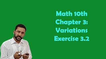 AJK Board 10th Class Math Chapter 3 Exercise 3.2