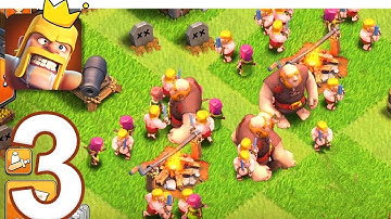 Clash of Clans - Gameplay Walkthrough Part 3 - Single Player: Levels 9-10 (iOS, Android)