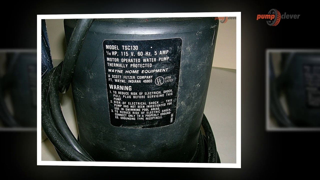 Wayne 56517 TSC130 Utility Pump Review YouTube