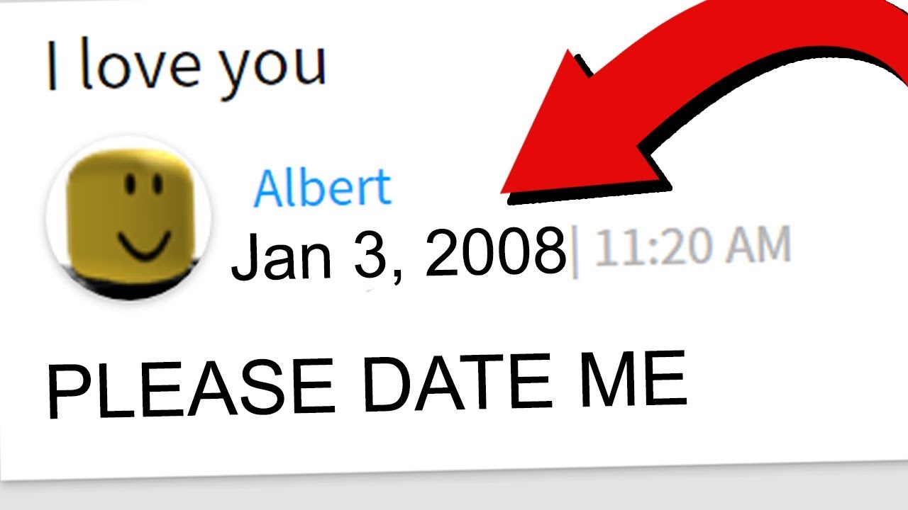 I Sent A Hate Message To My Roblox Girlfriend From 10 Years Ago