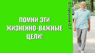 Помни эти жизненно-важные цели! Торсунов лекции