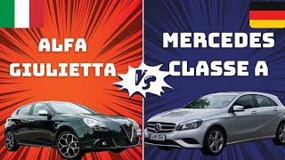 mercedes classe A vs alfa giulietta- confronto