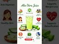What Happens When You Drink Aloe Vera Juice 😲 #aloeverajuice #healthydrinks #healthtips #nutrition