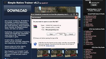 How to: Install GTA: IV Trainer