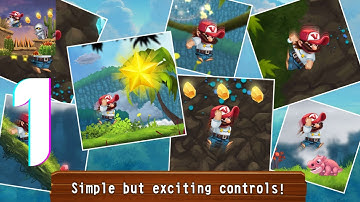 Super Jungle Jump -  Gameplay Walkthrough Part - 1 | Android - iOS | GamezBattleKing