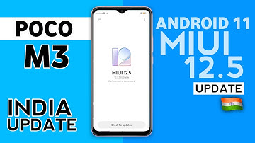 Poco M3 Official Miui 12.5 / Android 11 India Update [ Confirm Date ] Poco M3 New Update #M3