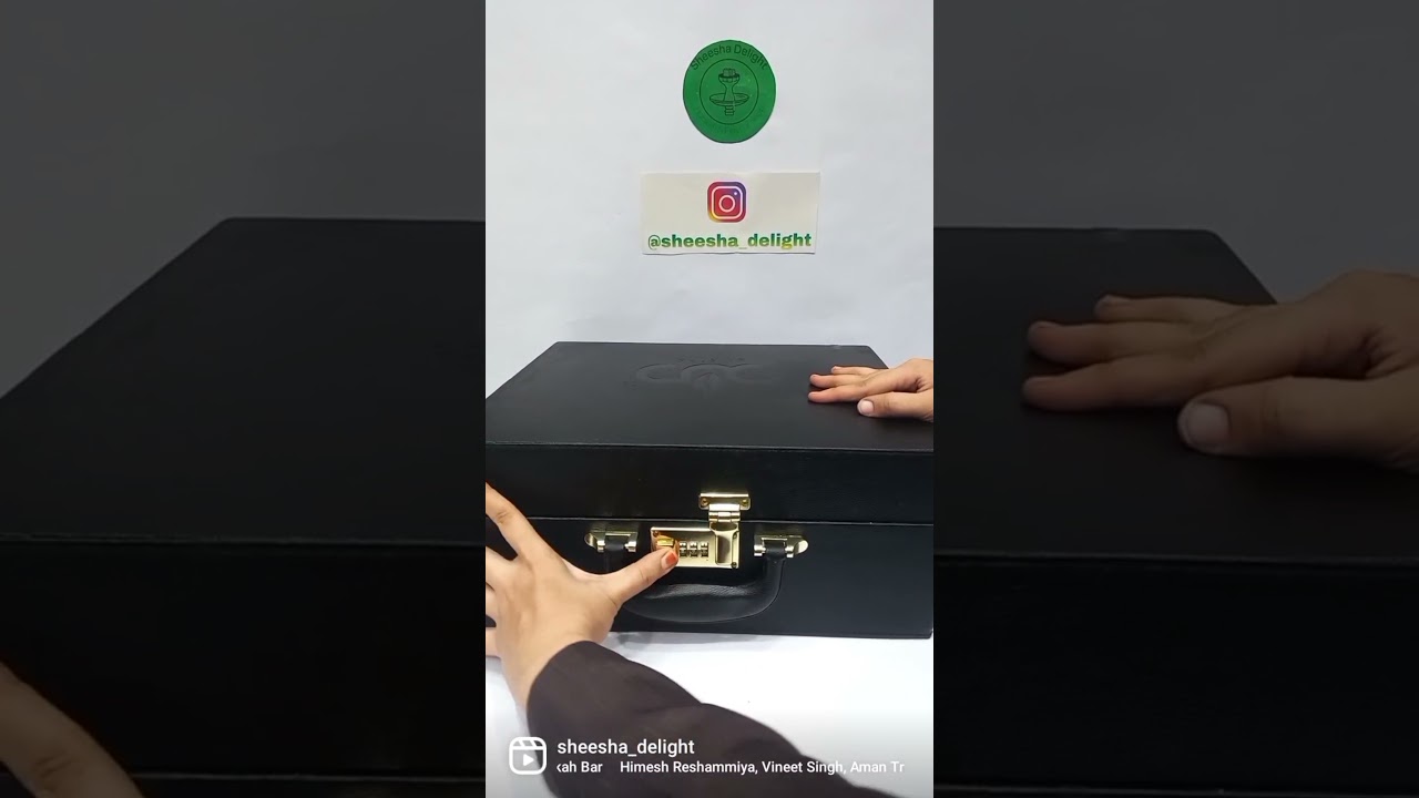 Full suitcase hookah||only Glass sheesha 