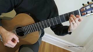 Vacances by Yvon Demillac - Easy Classical Guitar (Level 1)