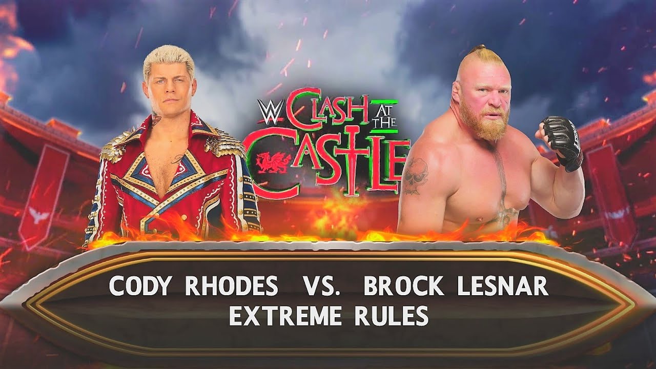 Brock Lesnar vs Cody Rhodes WWE Night Of Champions Full Match YouTube